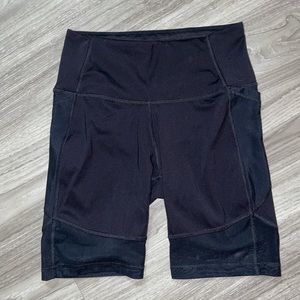 Black Biker Shorts w/ Pockets